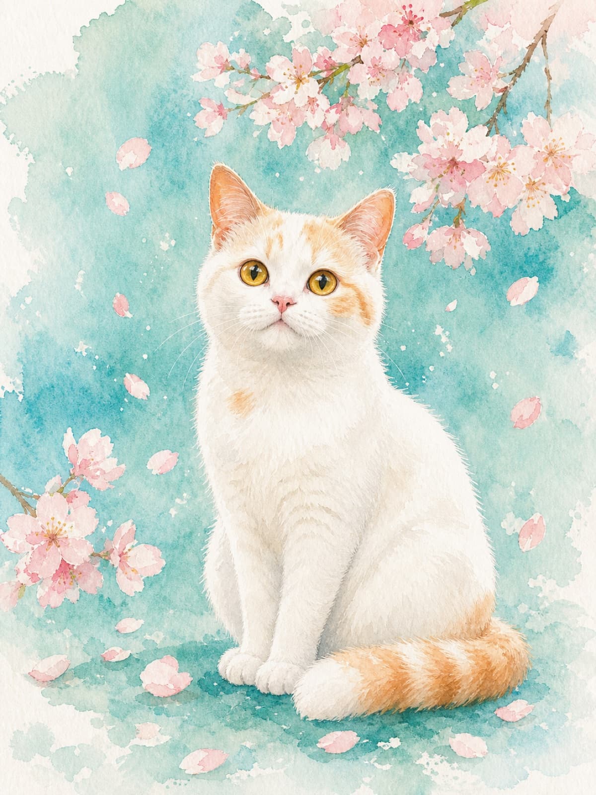 生成结果 4 · 水彩插画风