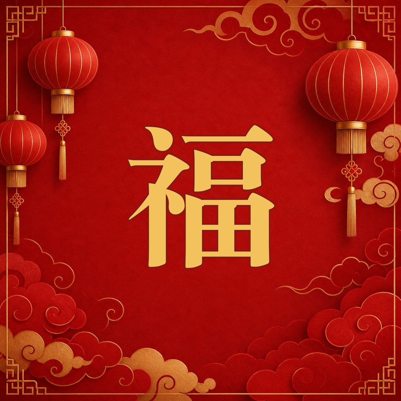 中国新年贺卡底图